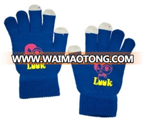 Wholesale Cheap Custom Texting Gloves Knit Touchscreen Gloves